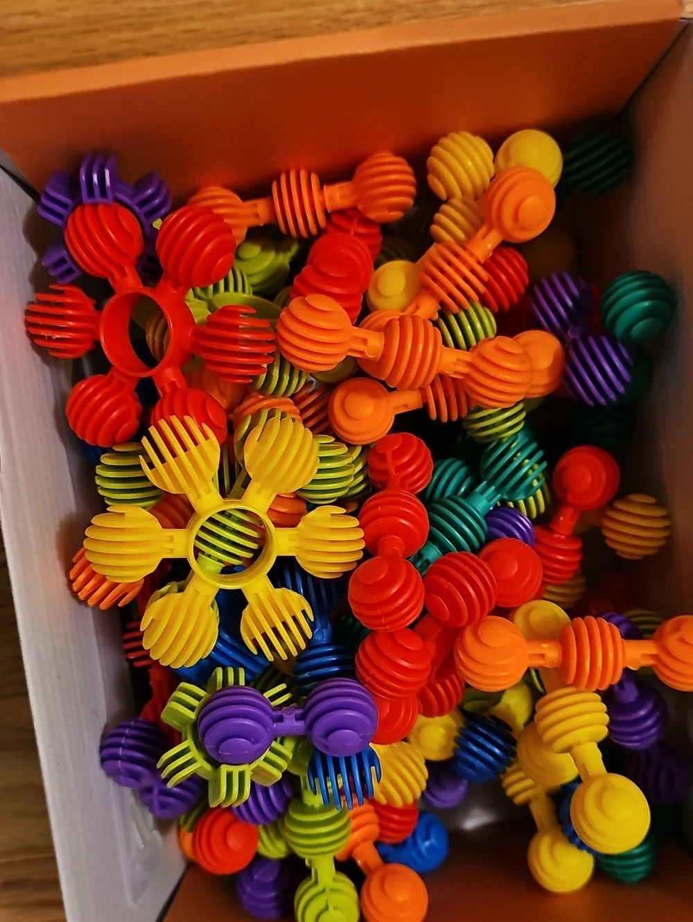 Star Flex Create Puzzle - Orange Kids Construction Toy